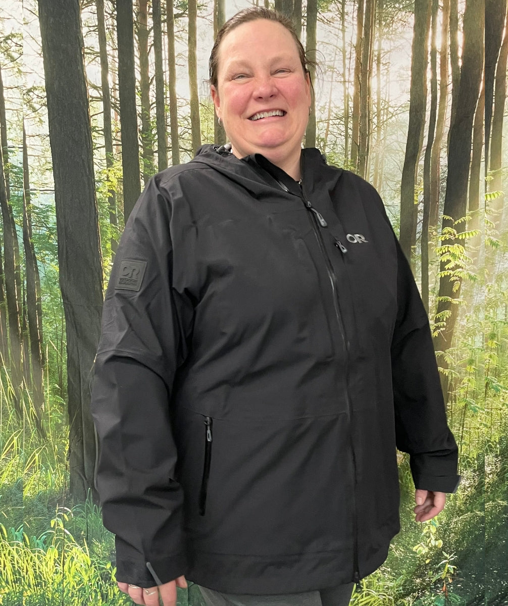 Outdoor Research Carbide Womens Plus Size Shell Jacket USA Size 3X