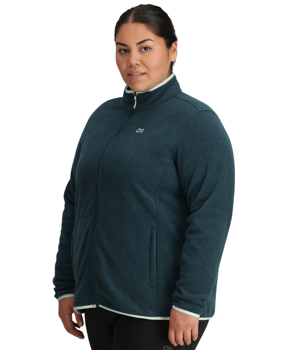 Outdoor Research Polartec 200 Women's Plus Size Fleece Jacket Habour Sizes 1X-2X