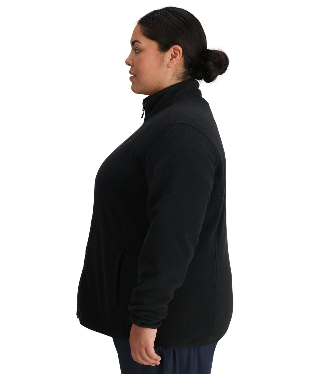 Outdoor Research Polartec 200 Women's Plus Size Fleece Jacket Black Sizes 1X-3X