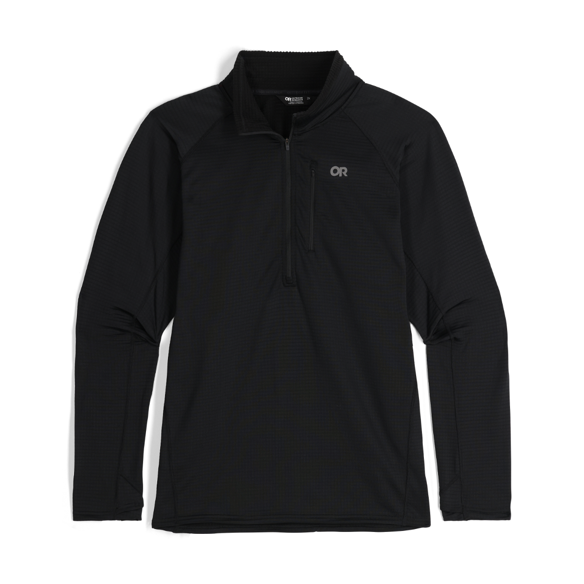 Outdoor Research Vigor Half Zip Women’s Plus Size Skivvy Black USA sizes 1X-4X