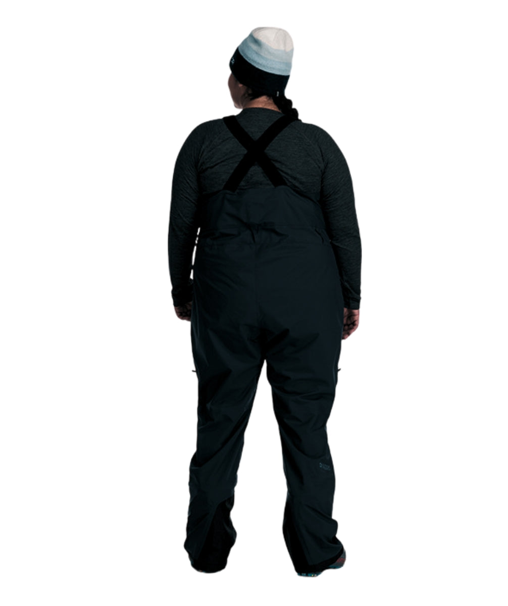Outdoor Research Carbide Women's Plus Size Bibs Shell Pants Black Sizes 2X-4X