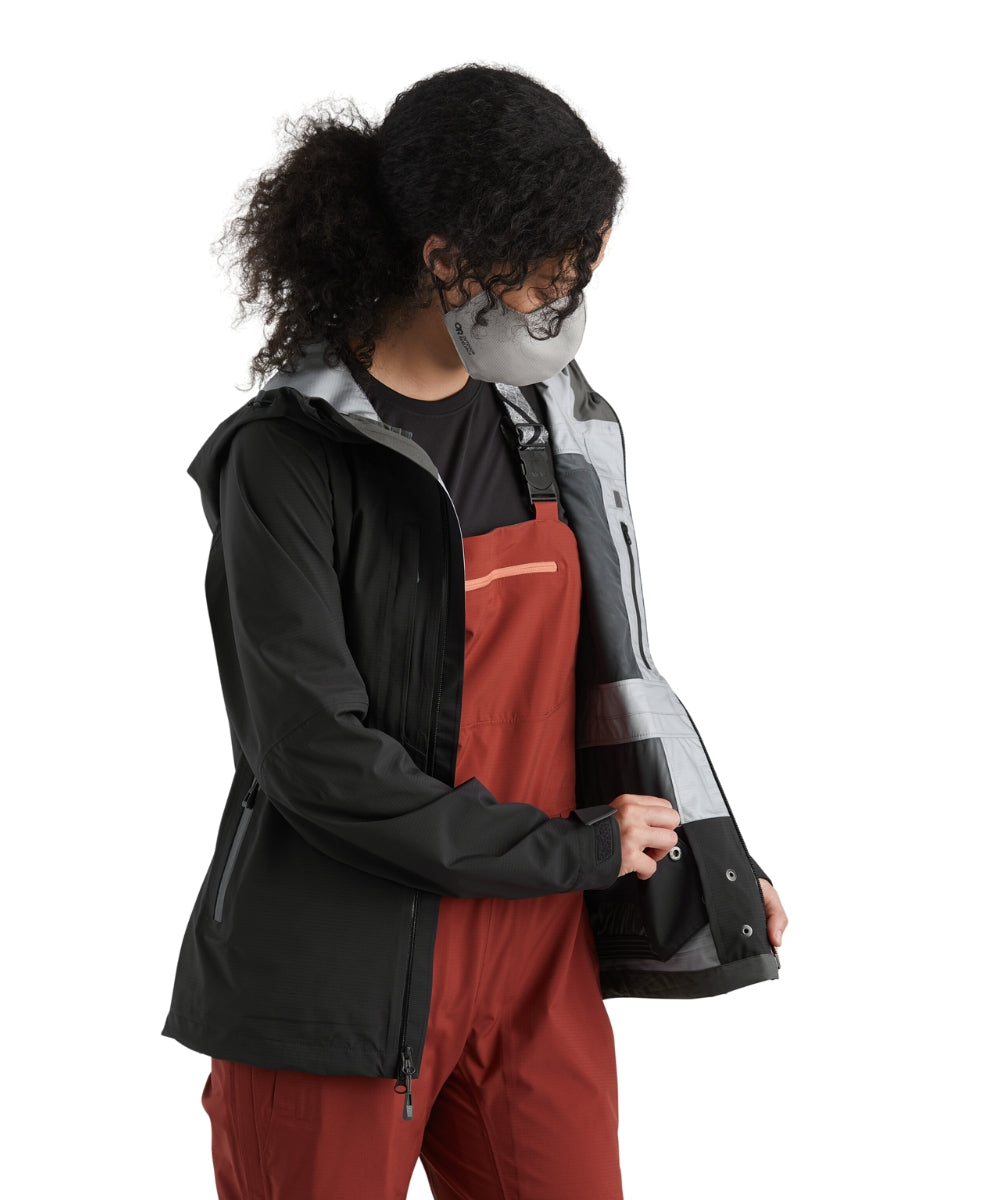 Outdoor Research Carbide Womens Plus Size Shell Jacket USA Size 3X