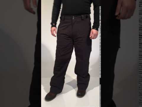 Cartel Kiroro Mens Plus Size Ski Pant Black - Boomerang Instagram