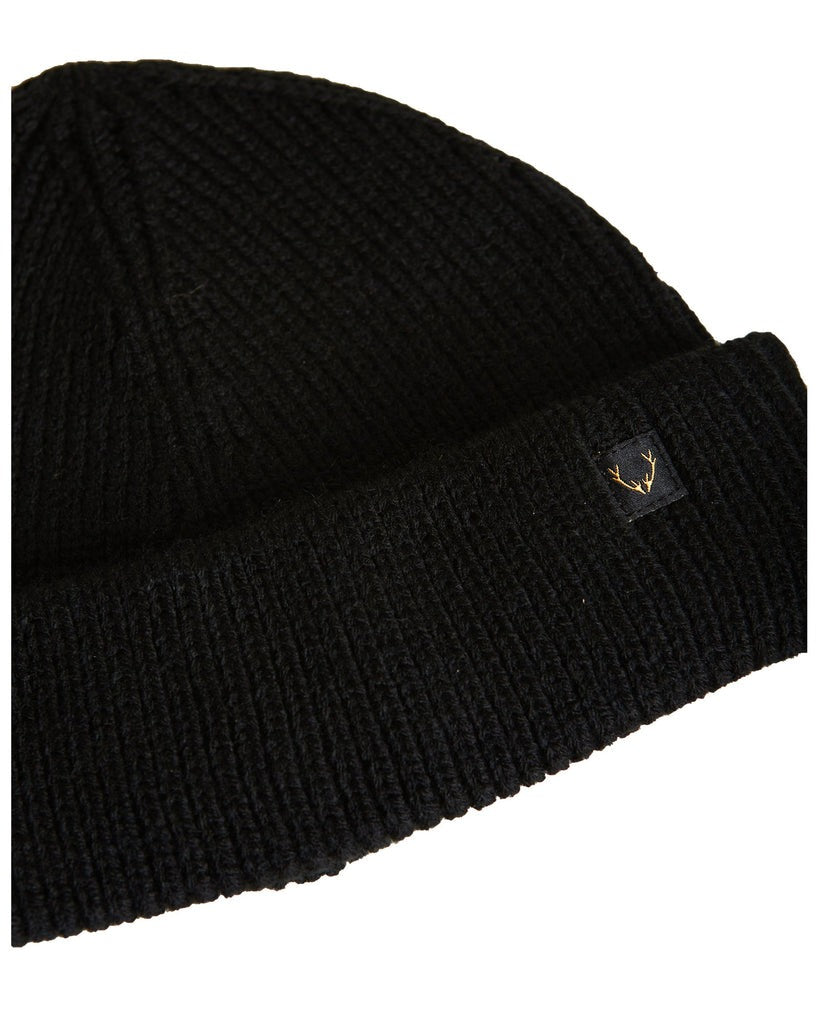 Rojo Shortie Beanie True Black