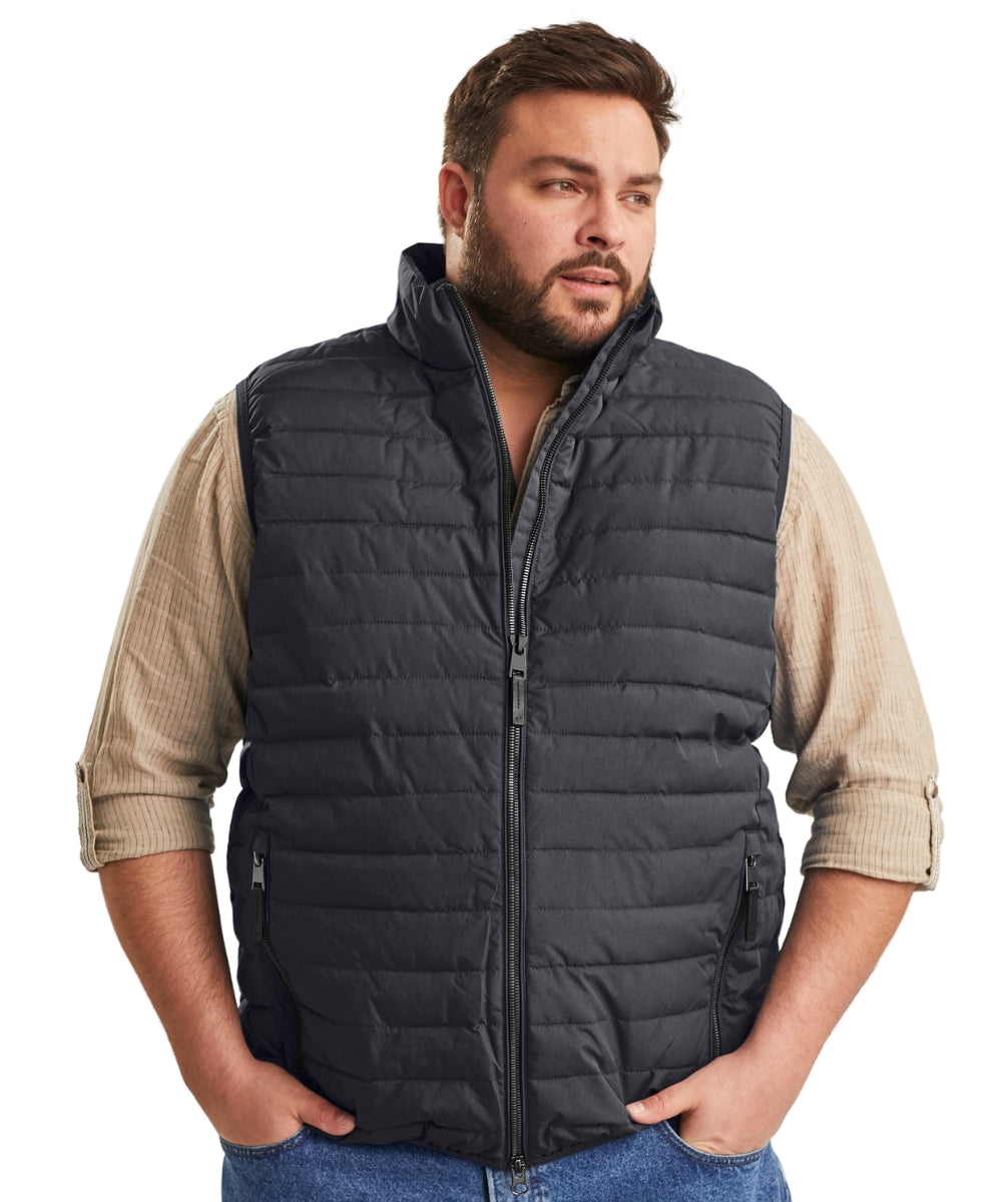 Stoy Men’s Plus Size Puffer Vest Black Sizes 3XL - 6XL