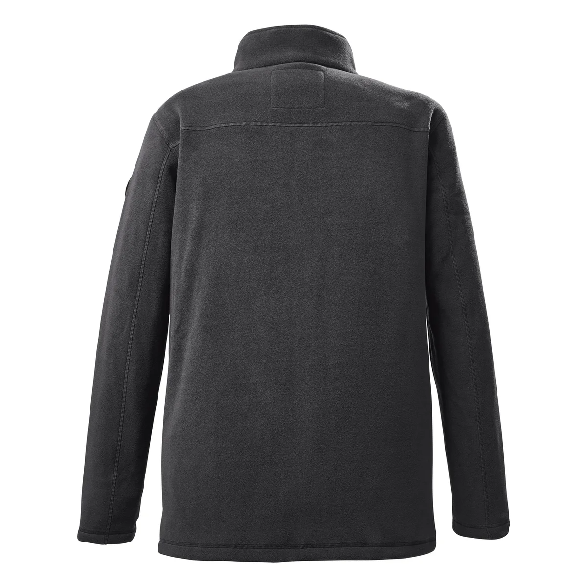 Stoy Earle Mens Plus Size Zip Fleece Jacket Black Sizes 2XL-6XL