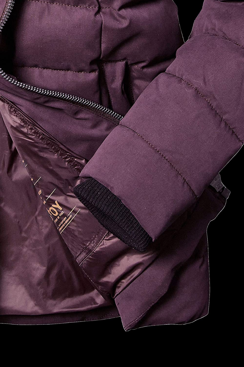 Stoy Sister Women's Plus Size Puffer Jacket Dark Purple Size 28