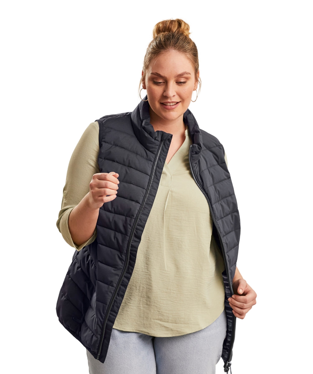 Buy Stoy Women s Puffer Vest Navy Size 20 26 Australia Plus Outdoor