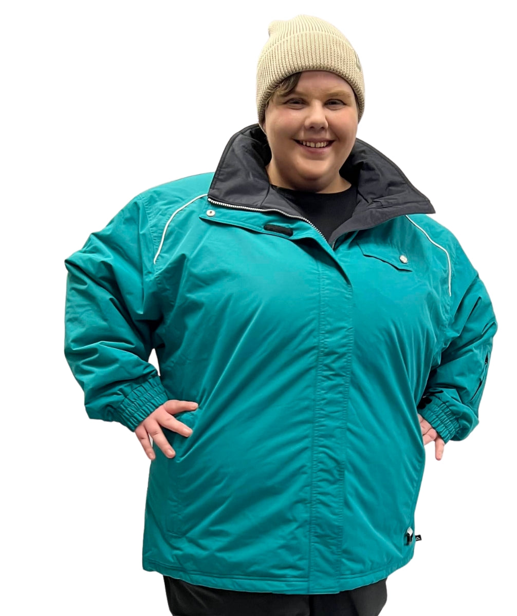 CLEARANCE - Vermont Snow Jacket Lagoona Plus Size 18