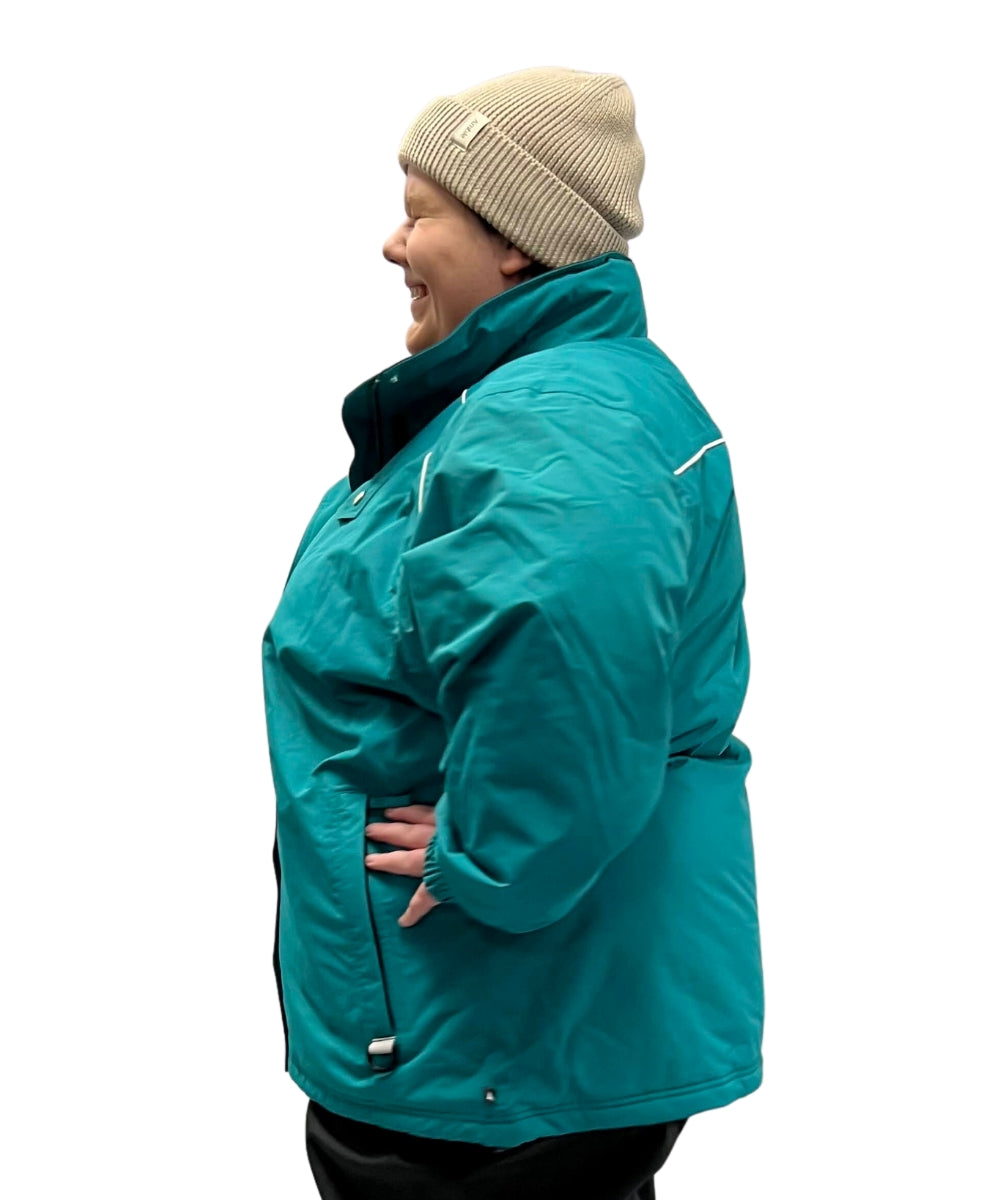 CLEARANCE - Vermont Snow Jacket Lagoona Plus Size 18