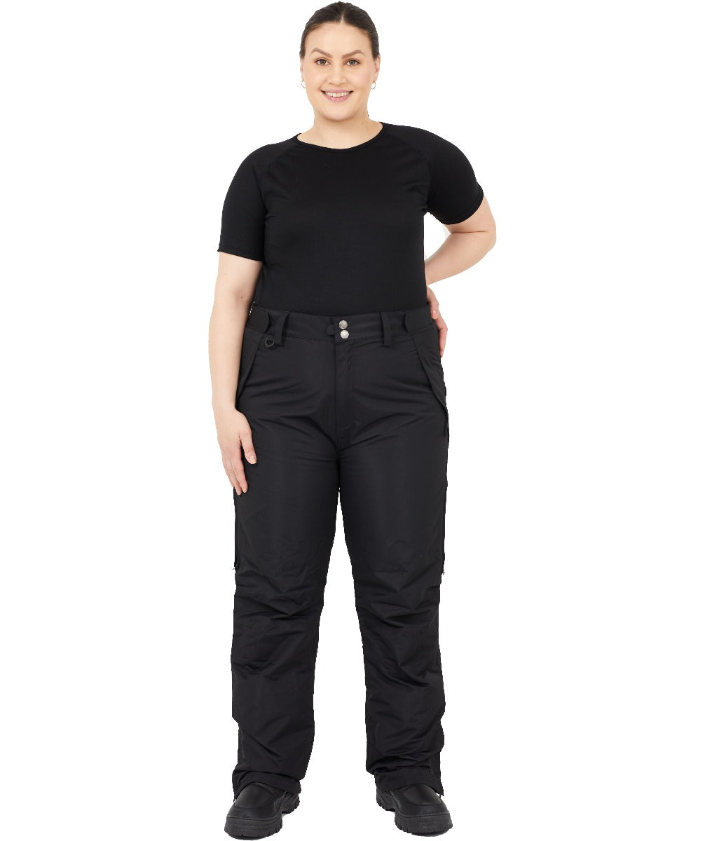 XTM Argentina Snow Pant Black Unisex Plus Sizes 2XL-7XL