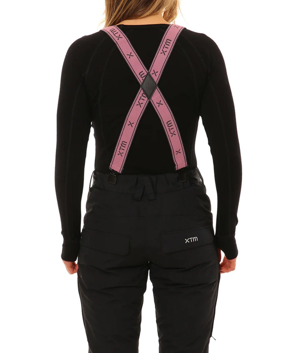XTM Braces Suspenders Wide Strap Pink