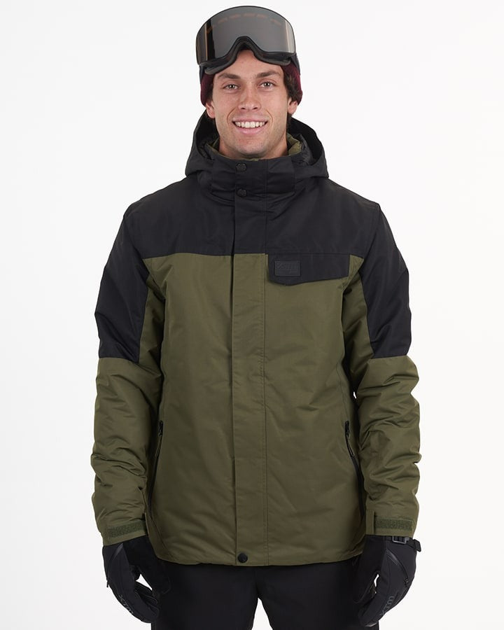 XTM Montana Mens Plus Size Ski Jacket Winter Moss Sizes 2XL - 3XL