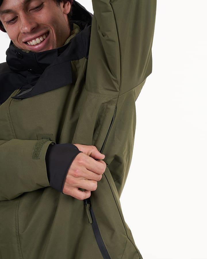 XTM Montana Mens Plus Size Ski Jacket Winter Moss Sizes 2XL - 3XL