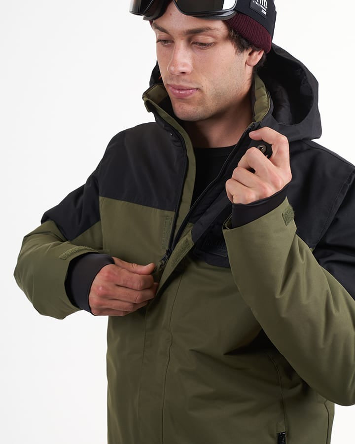 XTM Montana Mens Plus Size Ski Jacket Winter Moss Sizes 2XL - 3XL