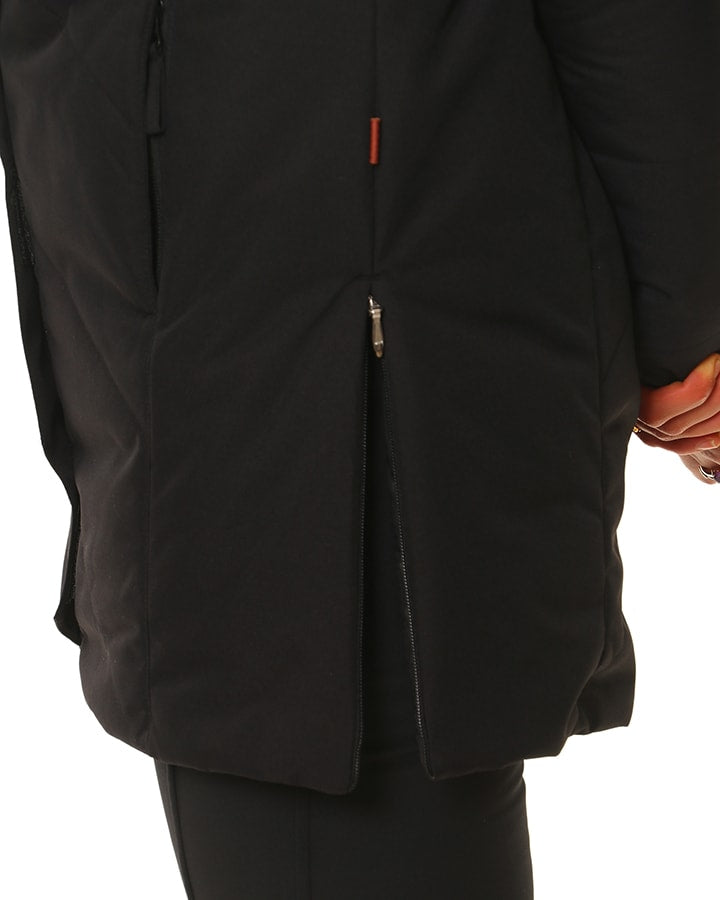 XTM Mont Blanc Womens Plus Size Long Jacket Black 18-22