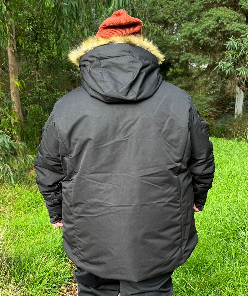XTM Perisher Women's Plus Size Ski jacket Black Clay Plus Size 18 - 30