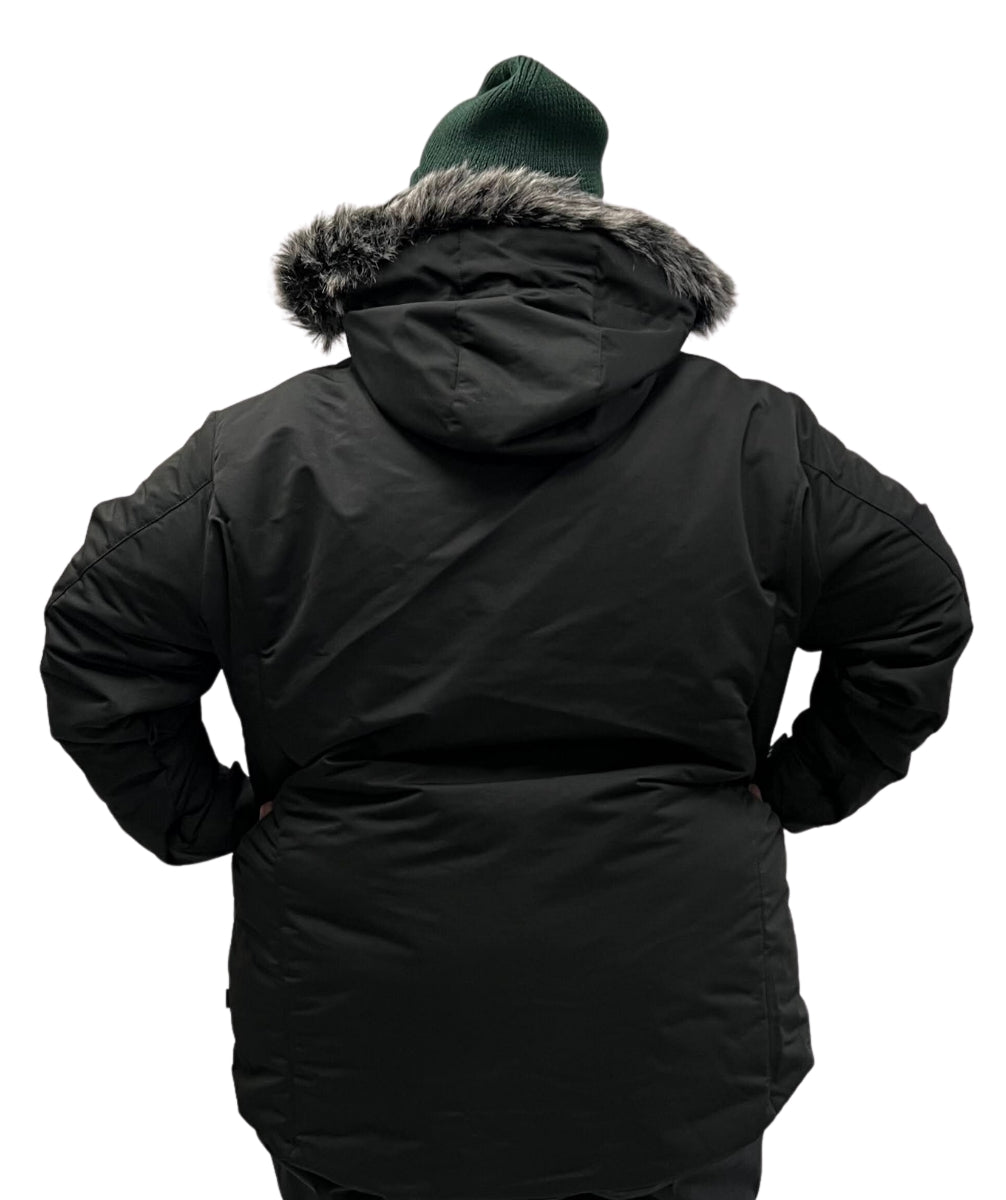 XTM Poland Womens Plus Size Ski Jacket Black Size 26-30