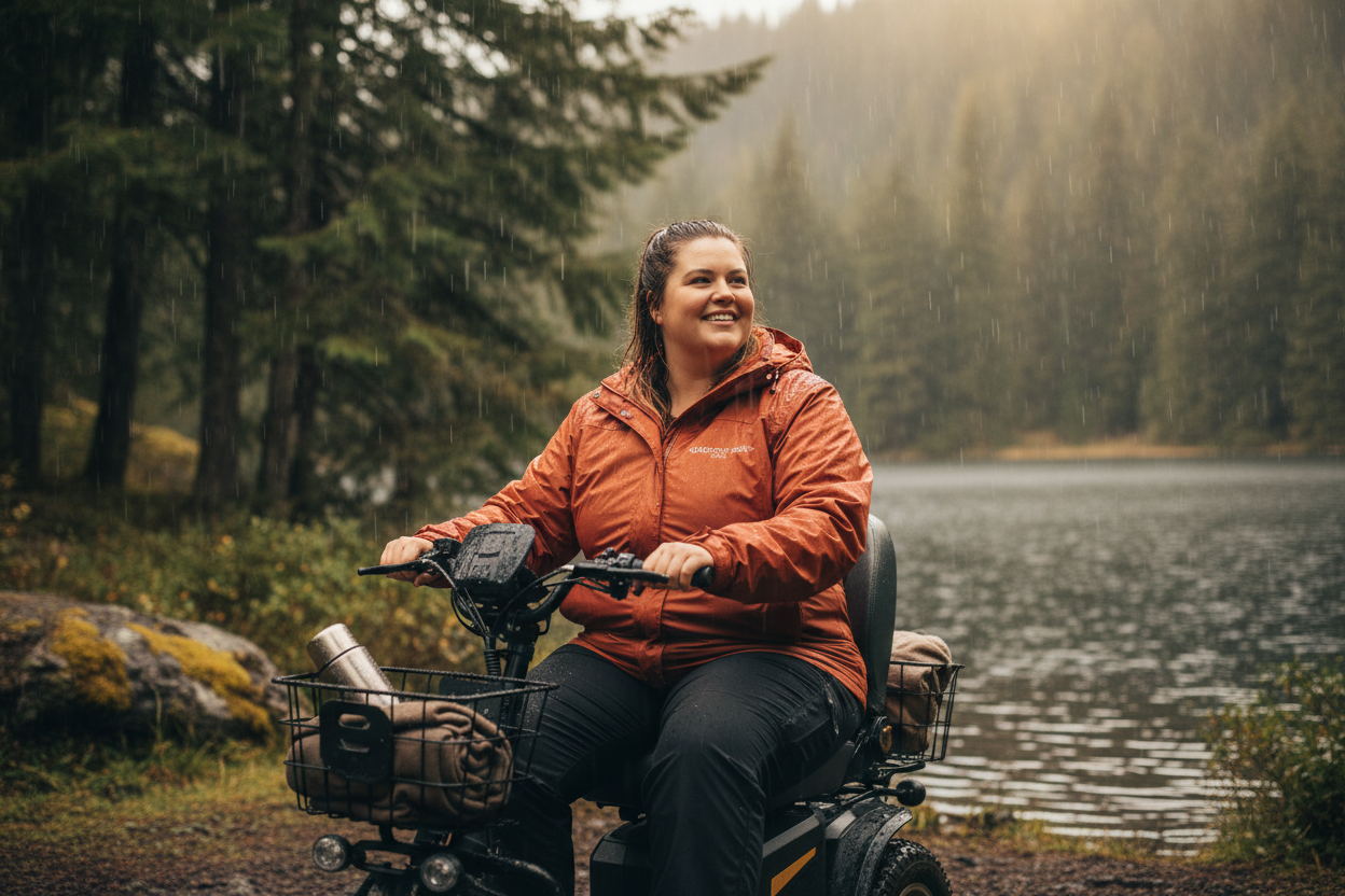 Finding Outdoor Gear That Works for You - Shopping with a Mobility Scooter