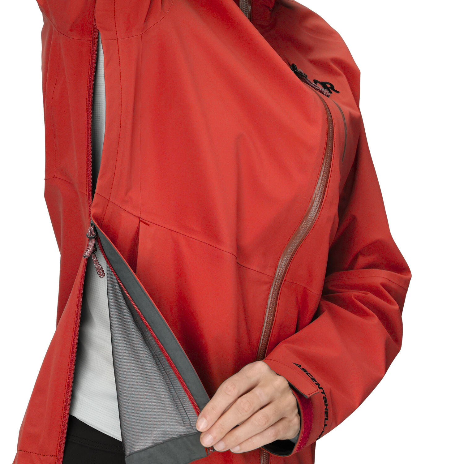 Outdoor Research Women’s Aspire 3L Rain Shell Jacket Lingonberry USA Plus Sizes 2X-4X