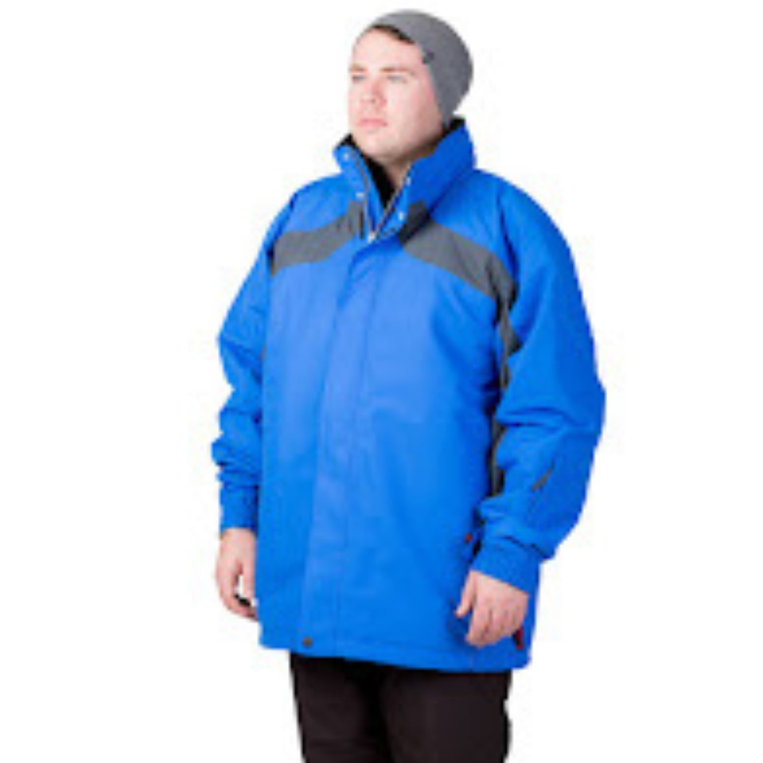 Aggress Treblecone Men's Plus Size Snow Jacket Blue 8XL