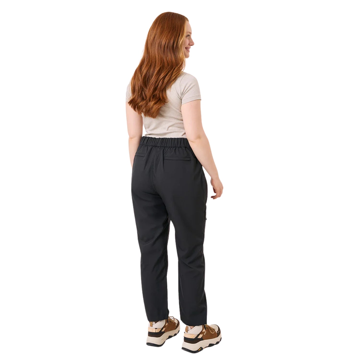 Amble Sundial Women's Hiking Pants Black Plus Sizes 3XL - 5XL