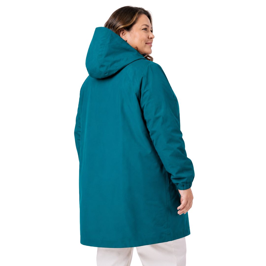 Amble Refuge Long Womens Plus Size Waterproof Jacket XL-5XL