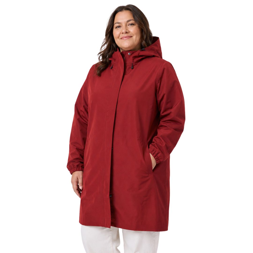 Amble Refuge Long Womens Plus Size Waterproof Jacket XL-5XL