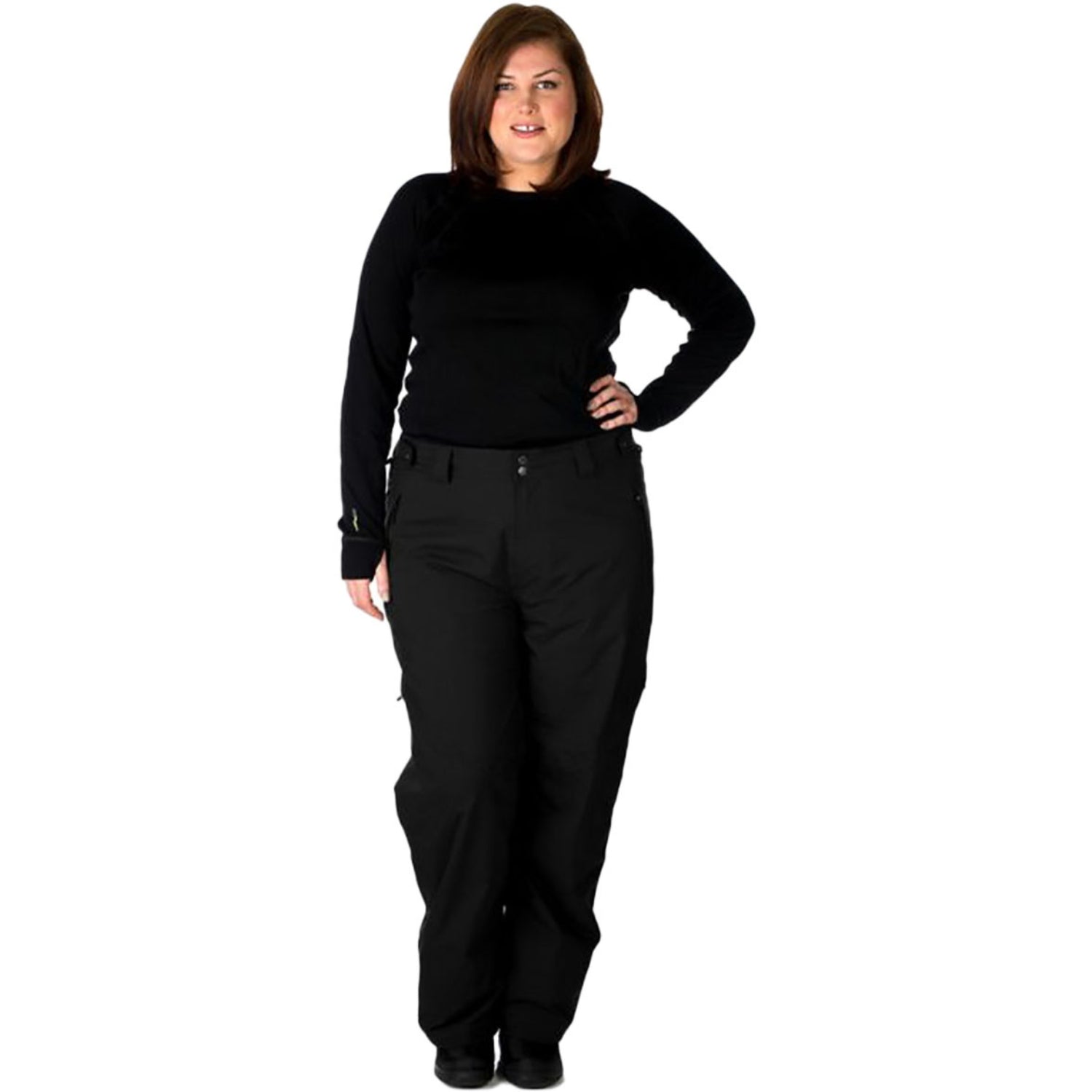 Cartel Kiroro Stretch Ski Pants Black Unisex 3XL-9XL