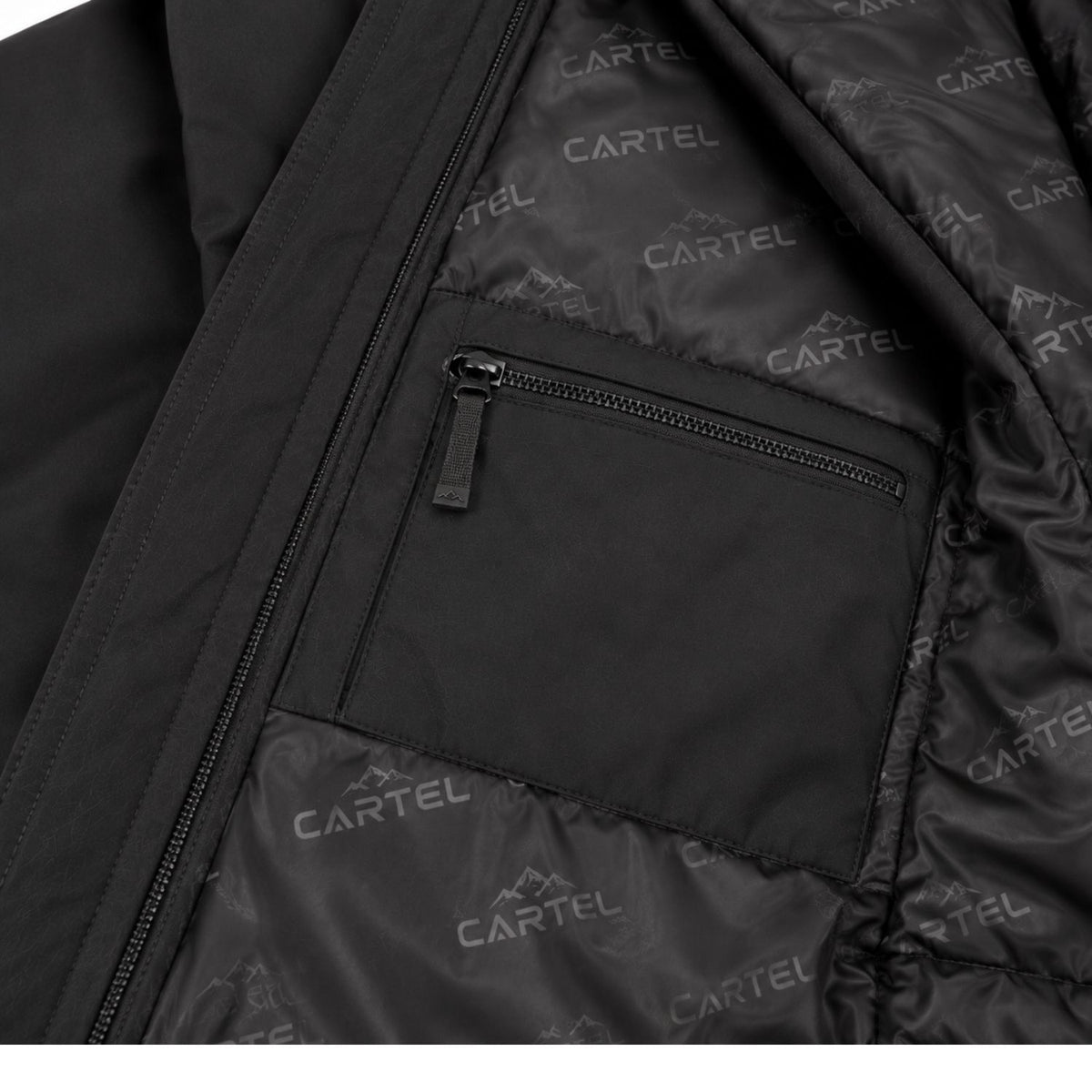 Cartel Broadway Stretch Plus Size Snow Jacket Black 2XL–10XL