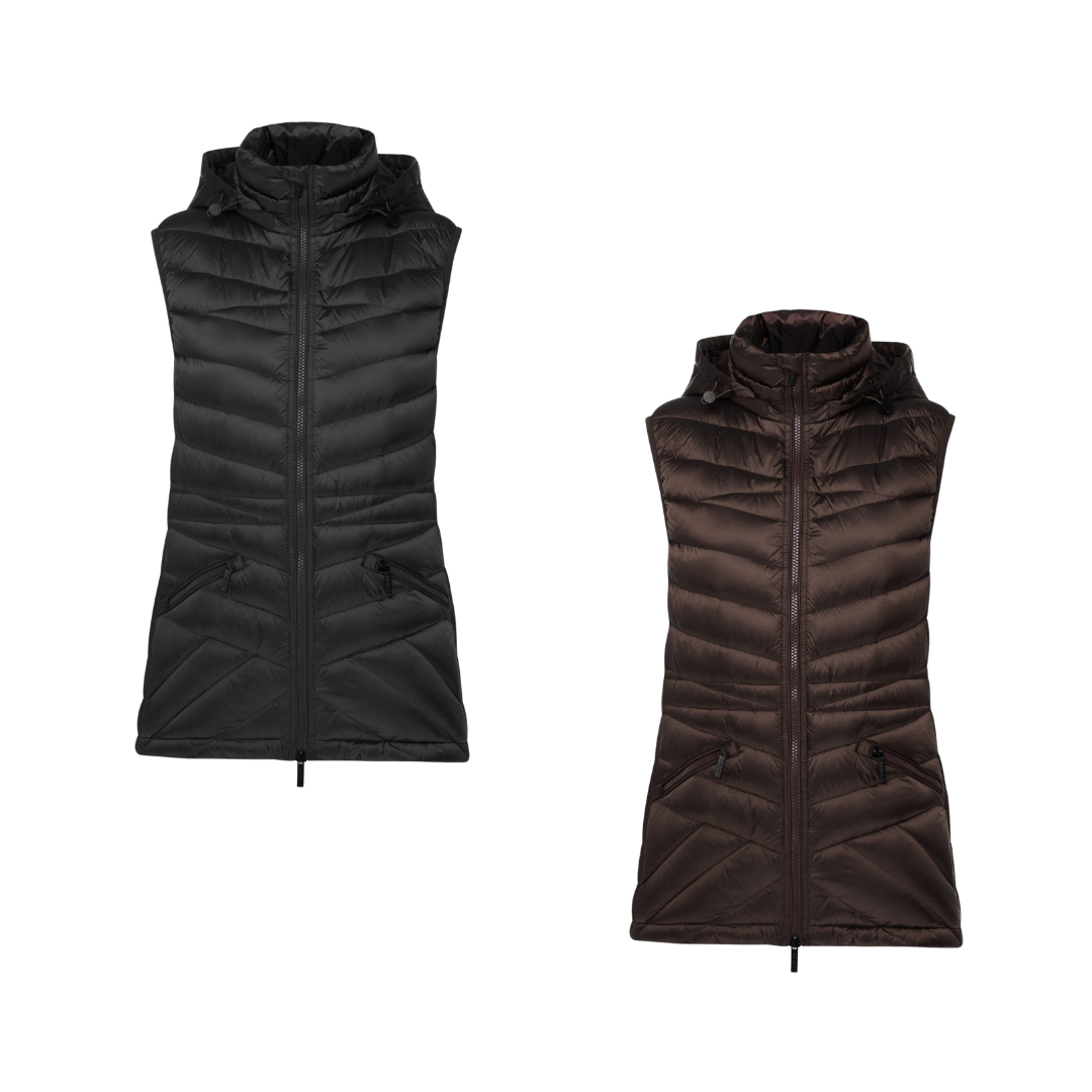 Plus Size Packable Down Vest | Moke Mary-Claire