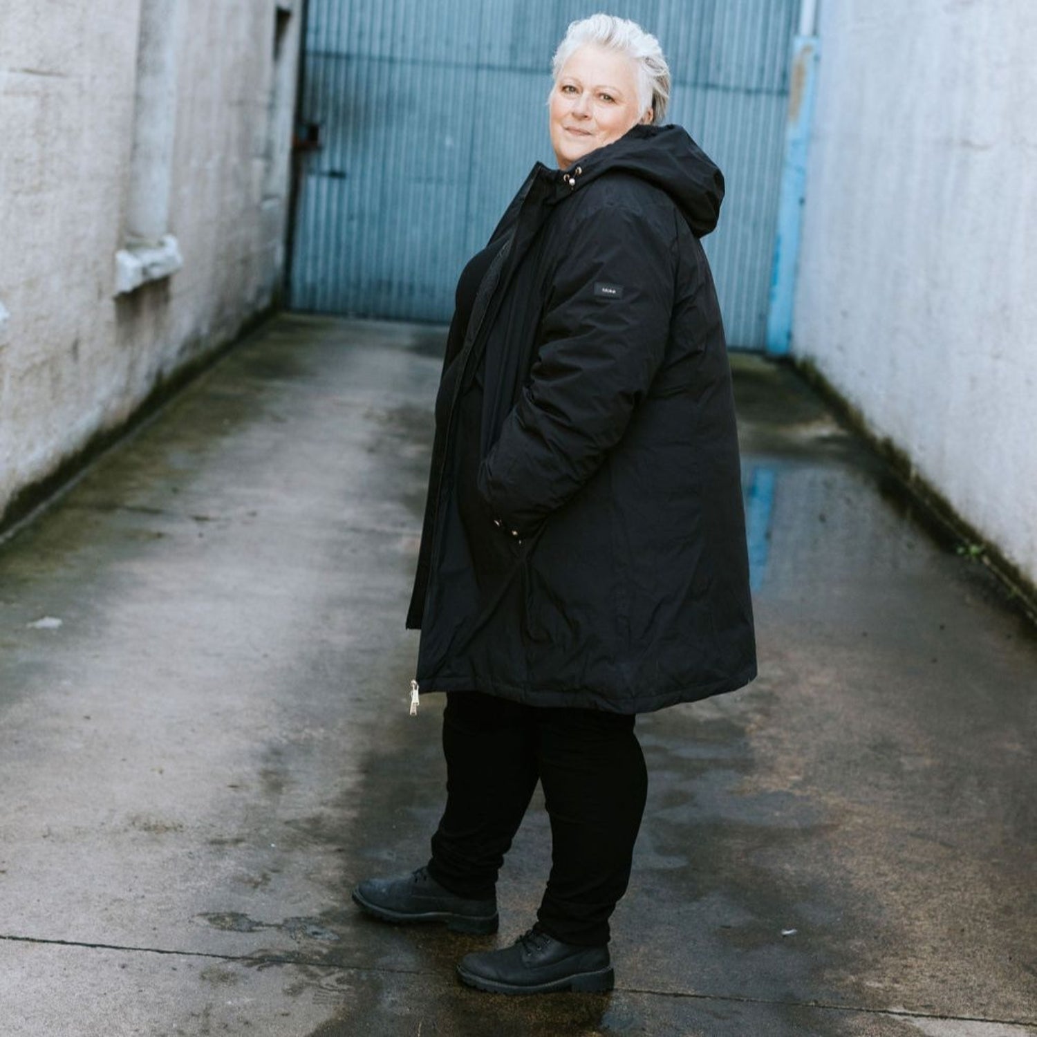 Moke Leila Long Womens Plus Size Waterproof Down Coat Jacket 2XL-4XL