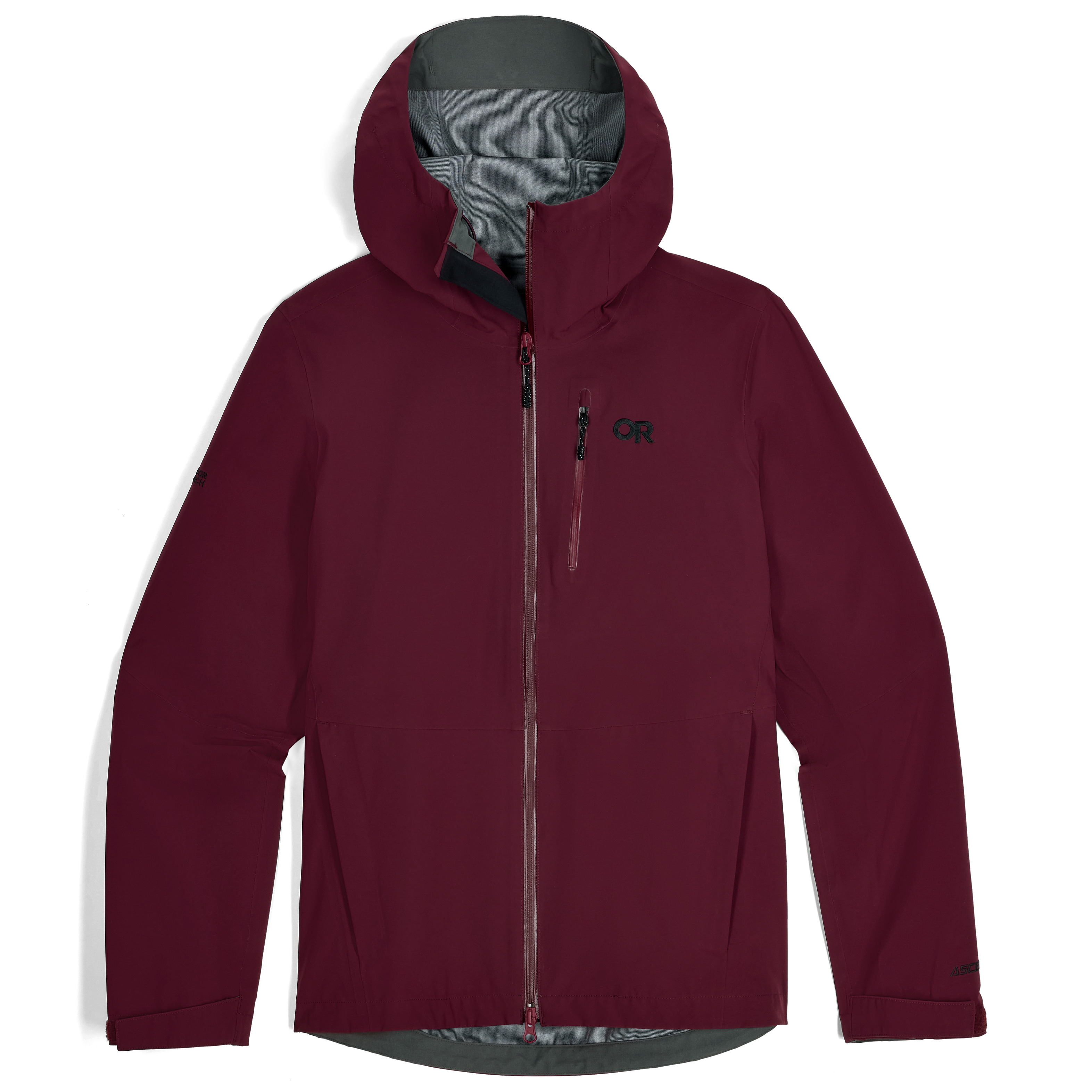 Outdoor Research Women’s Aspire 3L Rain Shell Jacket Winterberry USA Plus Sizes 1X-4X
