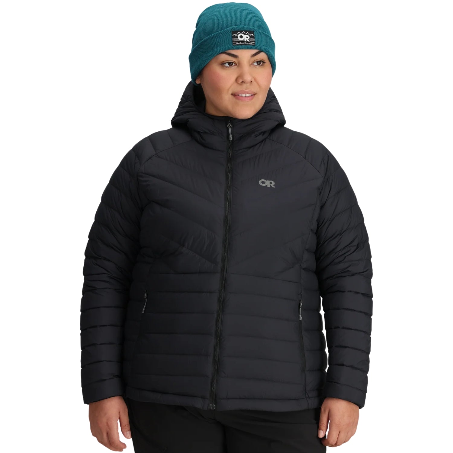Pre-order: Outdoor Research Transcendent Hoodie Womens Down Puffer Plus Sizes 2X-4X