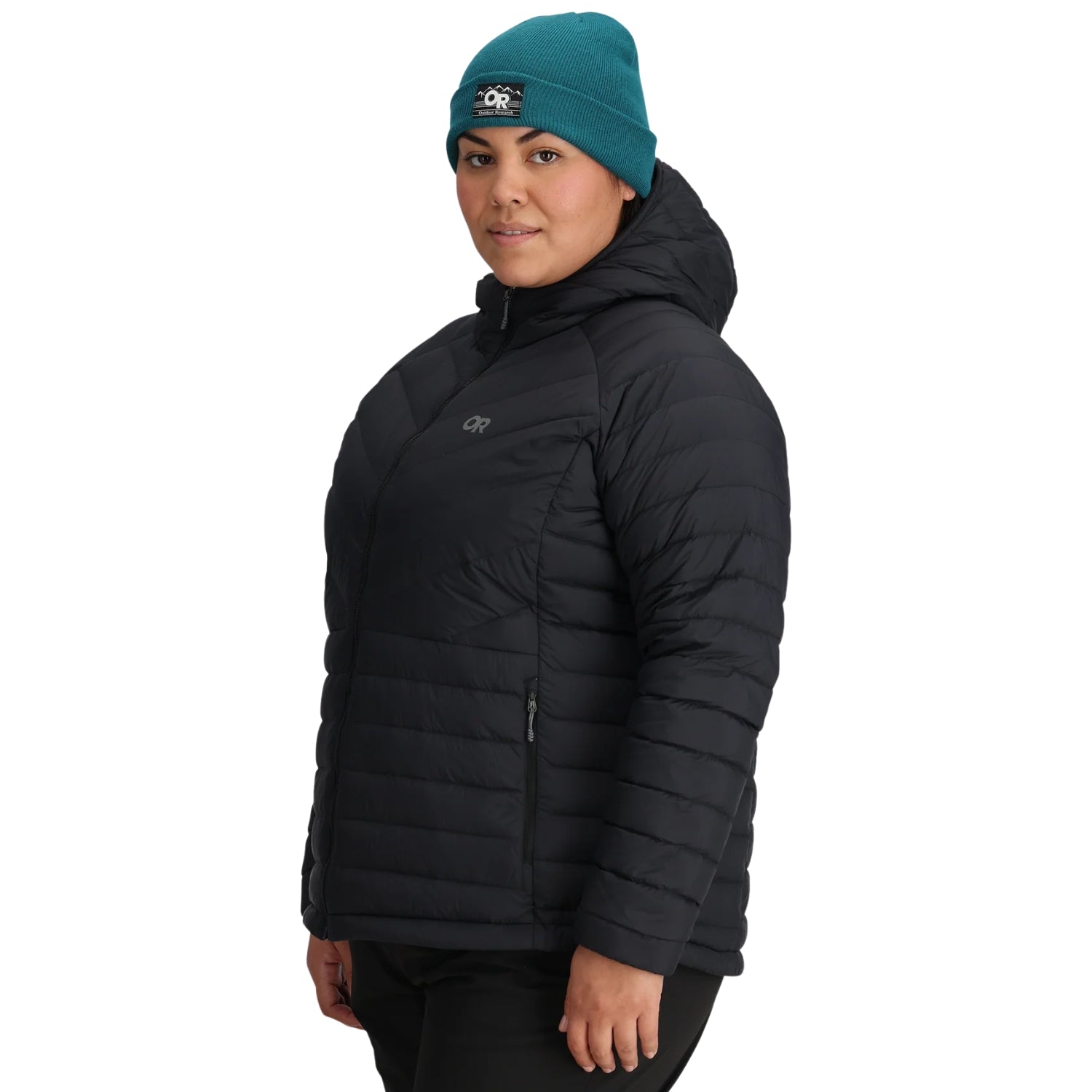 Pre-order: Outdoor Research Transcendent Hoodie Womens Down Puffer Plus Sizes 2X-4X