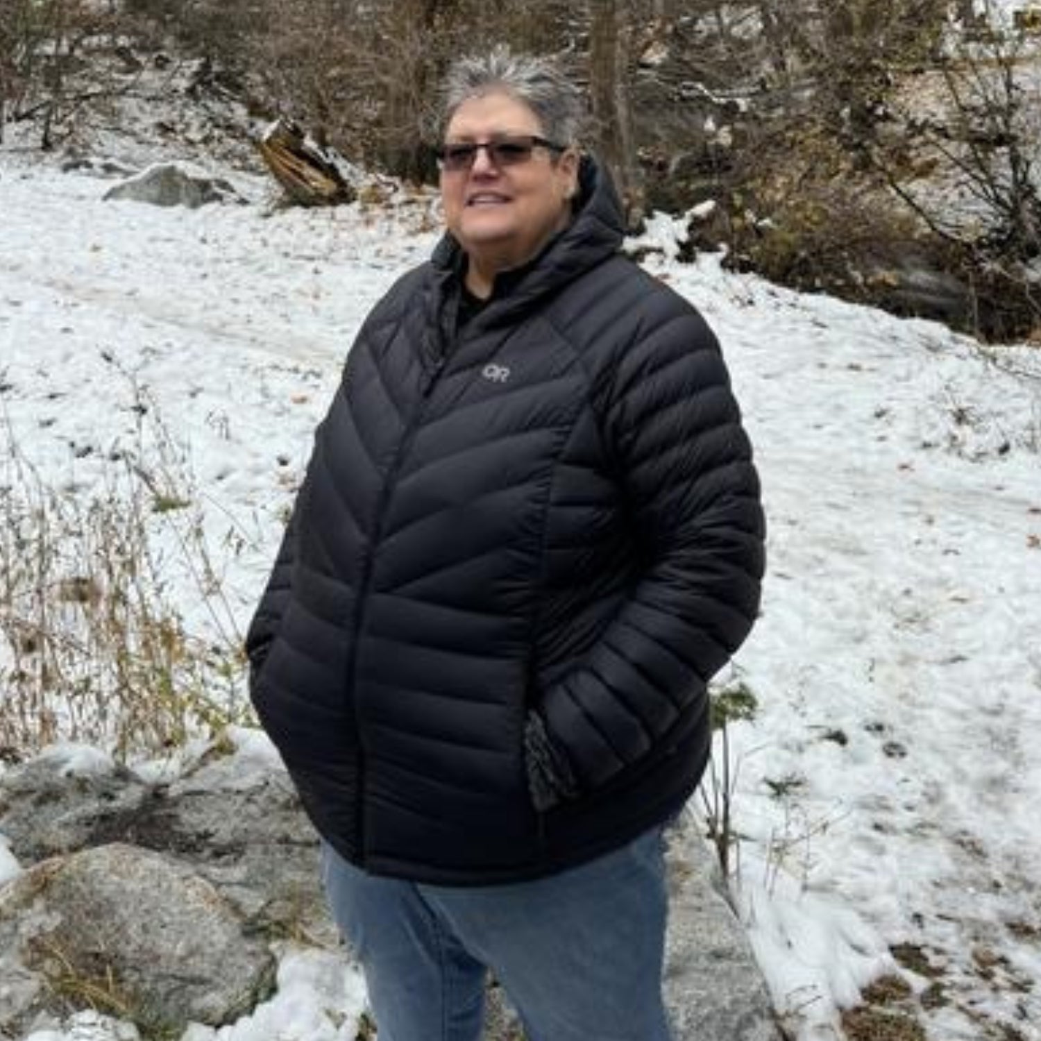 Pre-order: Outdoor Research Transcendent Hoodie Womens Down Puffer Plus Sizes 2X-4X