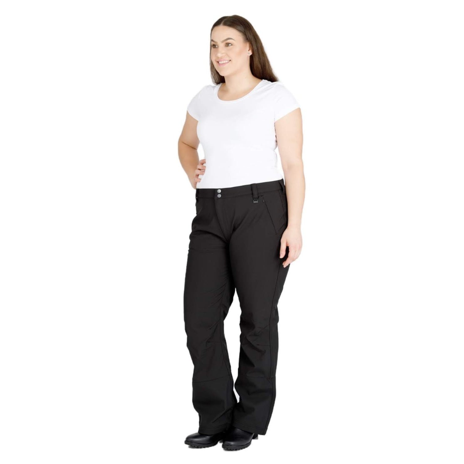 Rojo Va Va Boom 2.0 Softshell Stretch Ski Pants Black Sizes 5XL - 6XL
