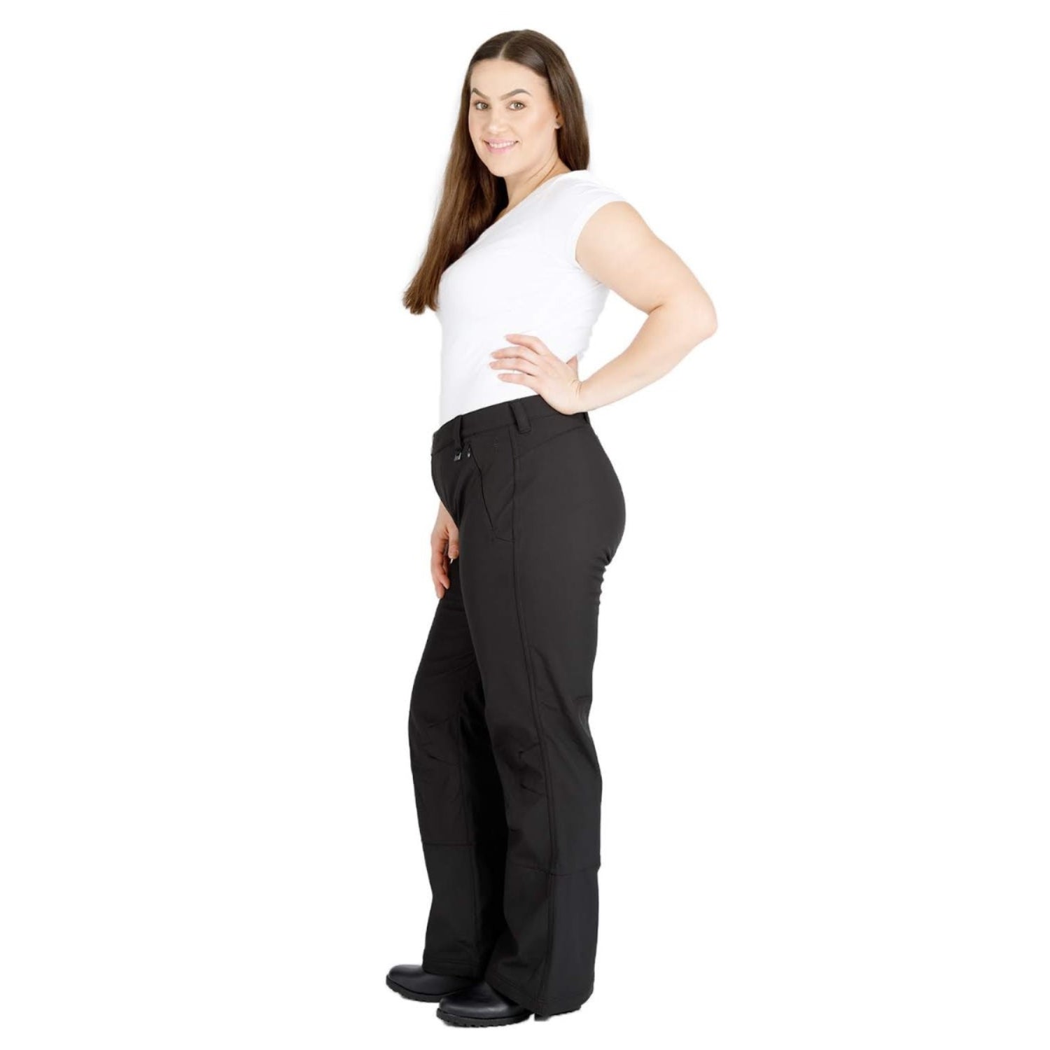 Rojo Va Va Boom 2.0 Softshell Stretch Ski Pants Black Sizes 5XL - 6XL