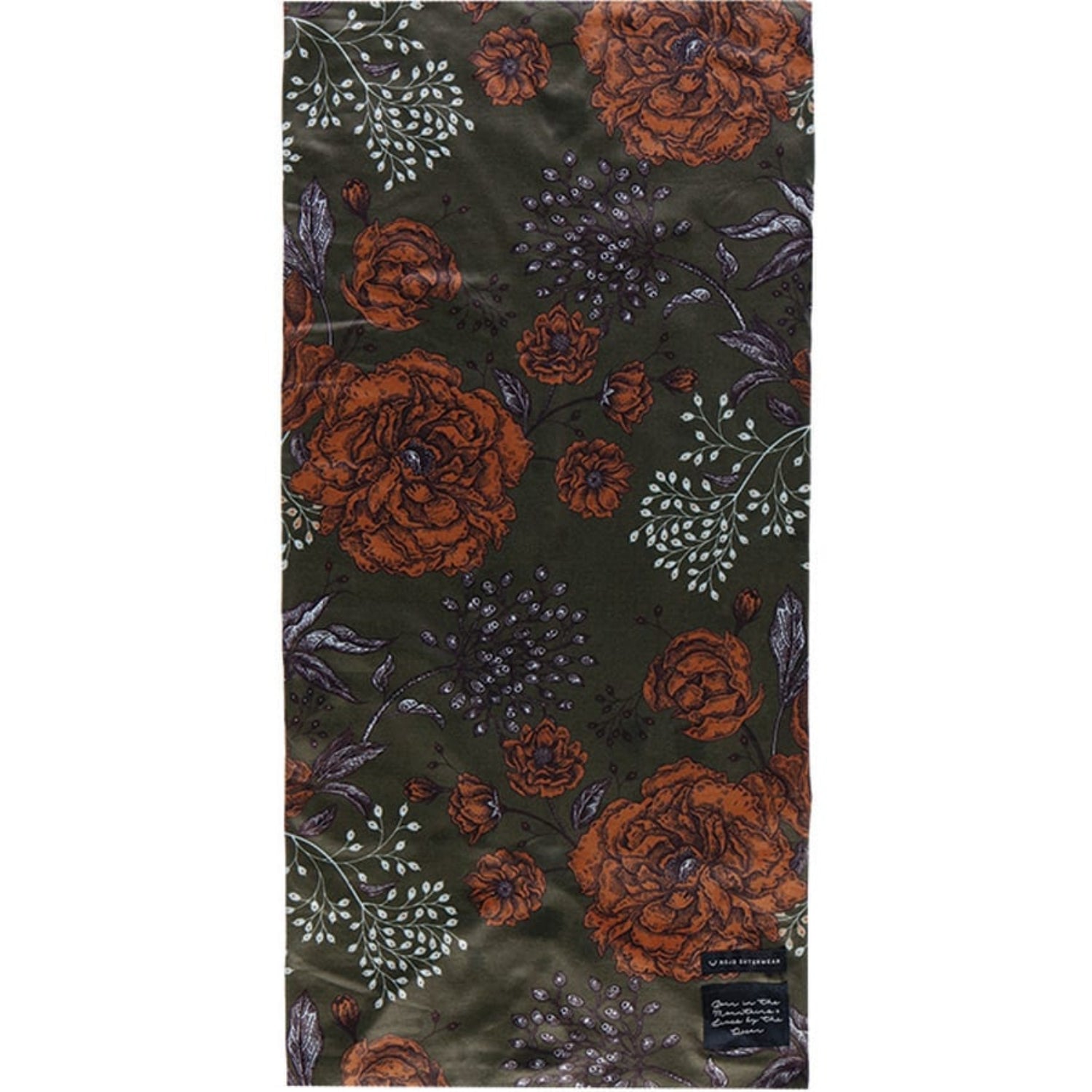 Rojo Womens Tube Neckwarmer Olive
