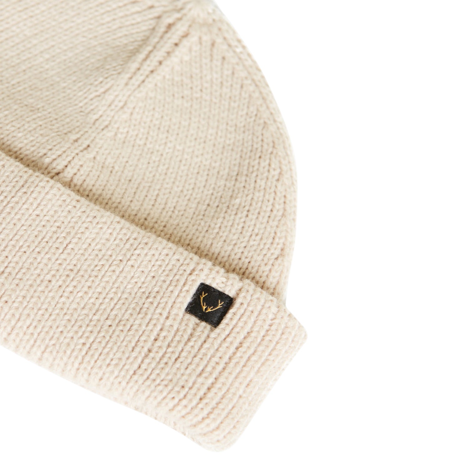 Rojo Shortie Beanie Cream White
