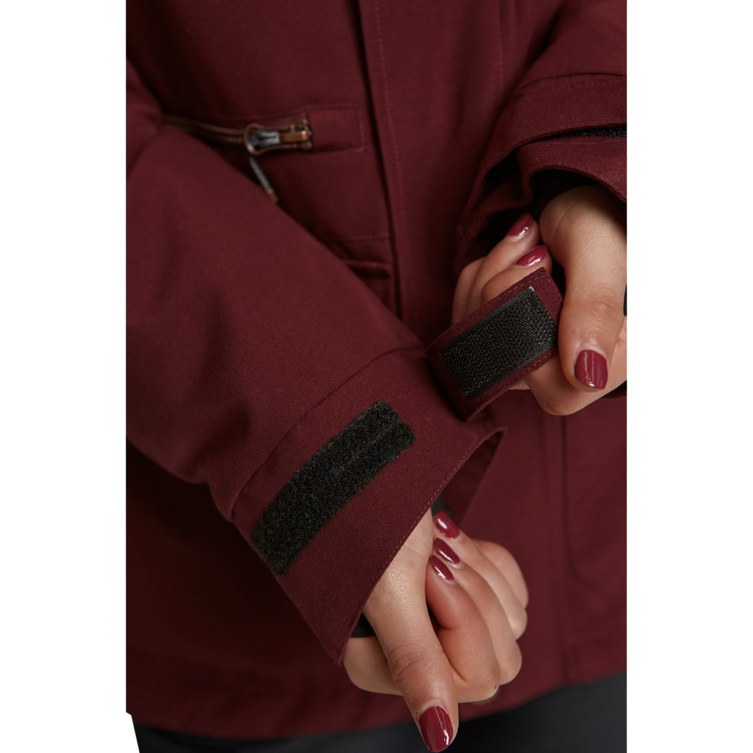Rojo Wilder Women's Plus Size Ski Jacket Burgundy Size 4XL / Size 20-24