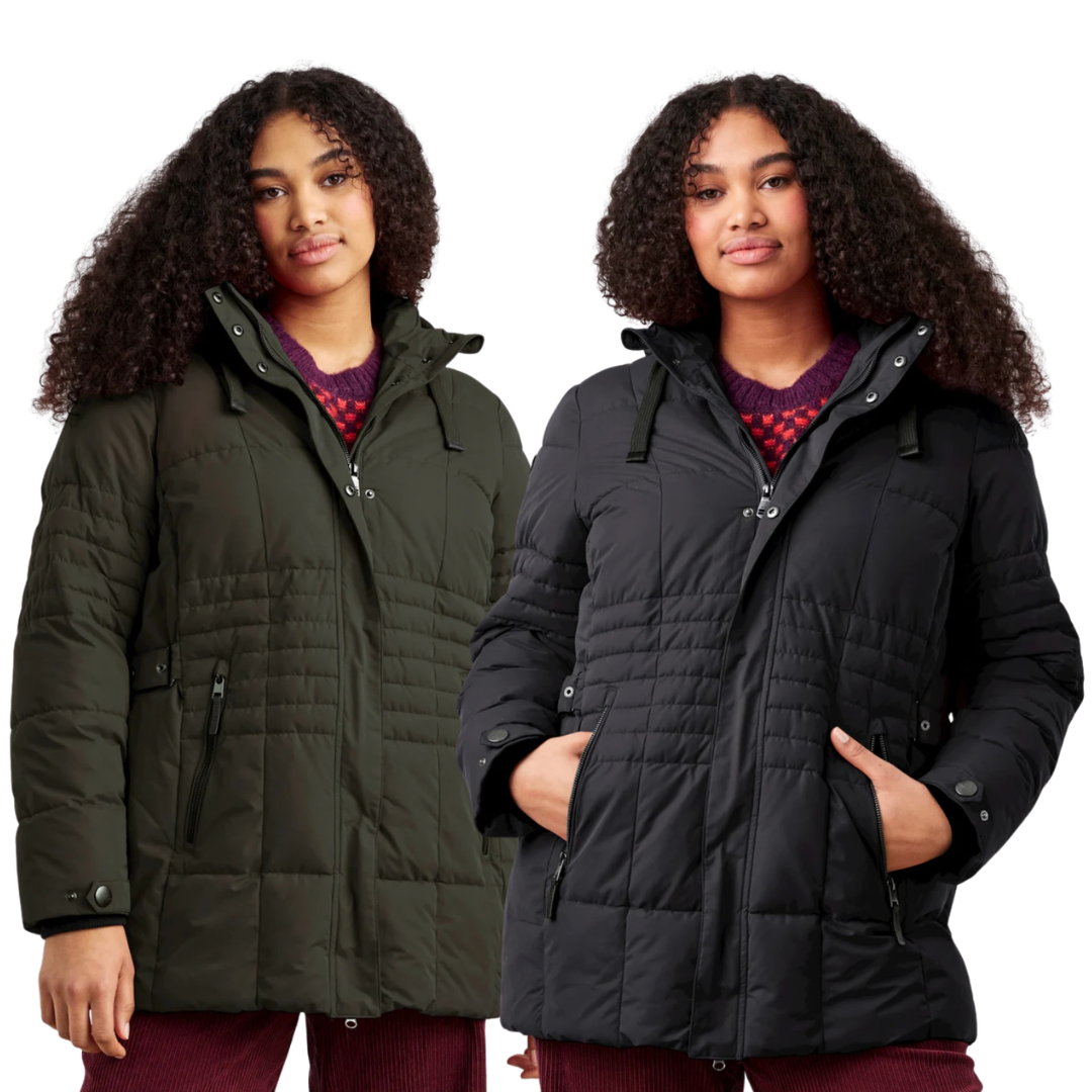 Stoy Lucy Womens Plus Size Puffer Coat Sizes 20 - 28