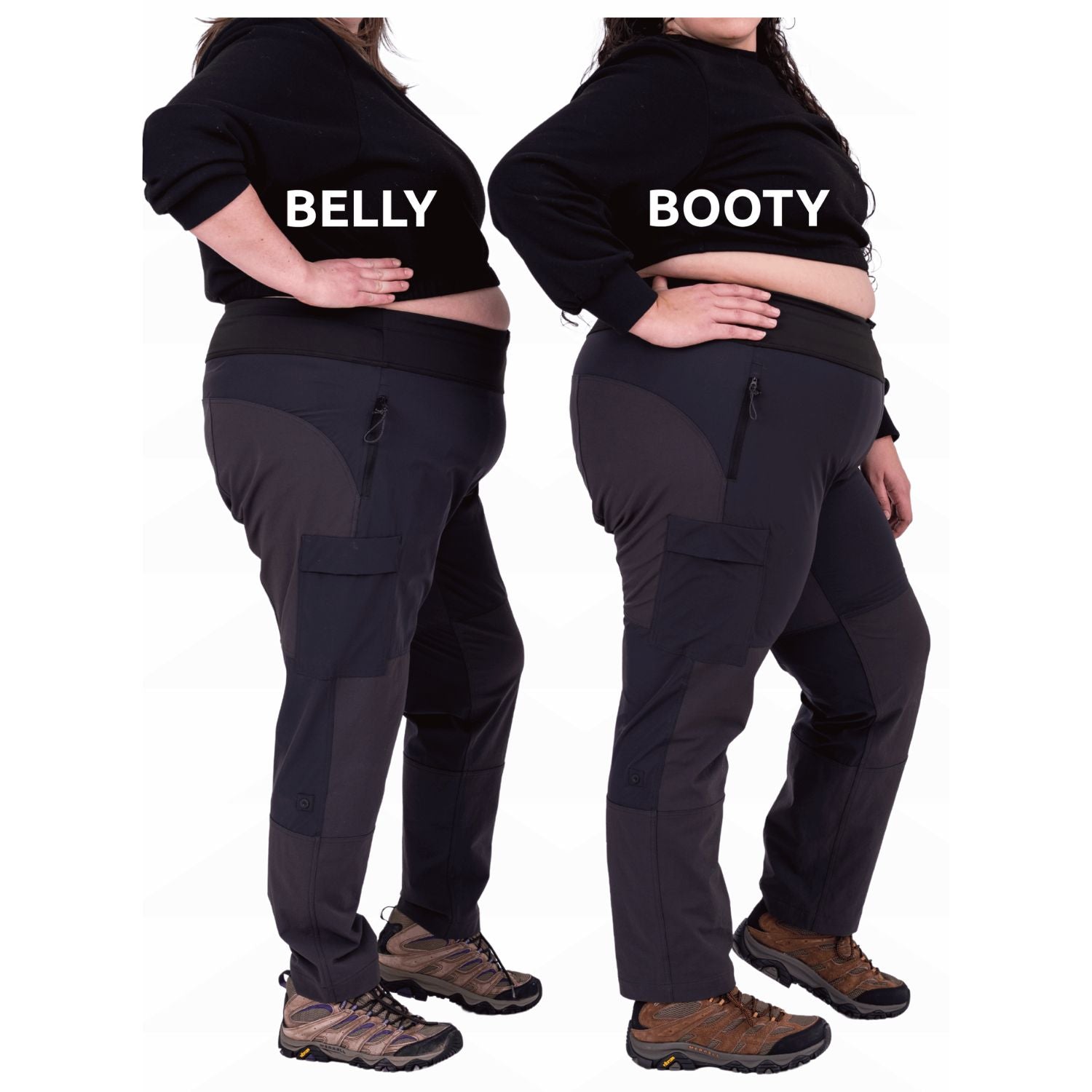 Thicket Adventure Brecken Travel Pants BELLY FIT Sizes 18-34