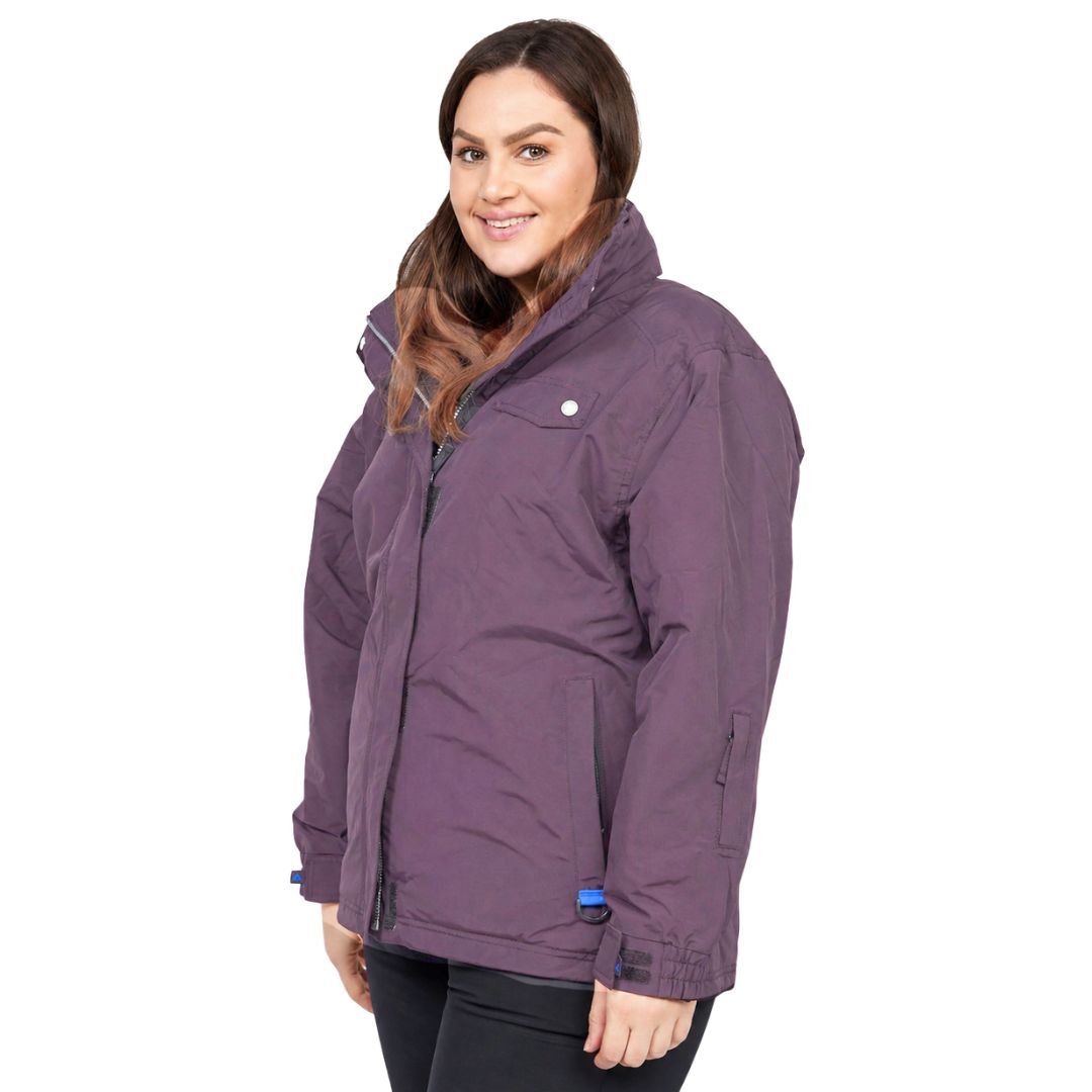 Vermont Plus Size Snow Jacket Black & Nespresso Plus Sizes 22 - 30