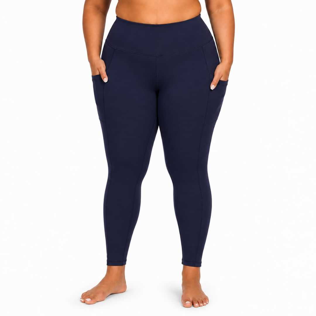 Women's Plus Size Fleece Lined Leggings Sizes 8-36