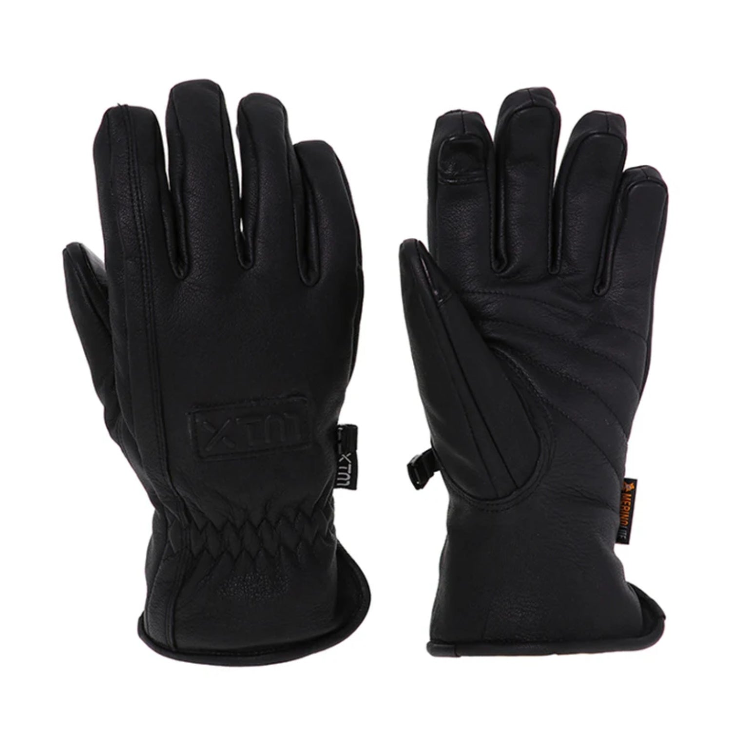 XTM Aurel Leather Snow Gloves Black