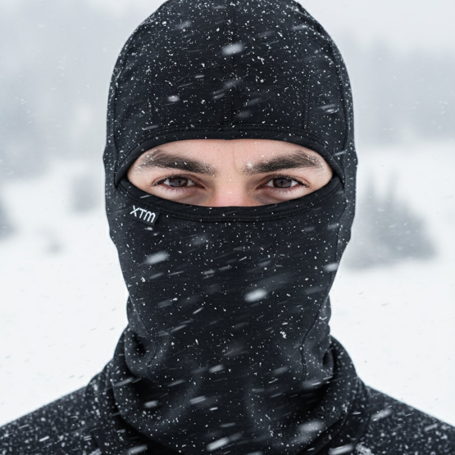 XTM Merino Wool 170 Stretch Balaclava Black