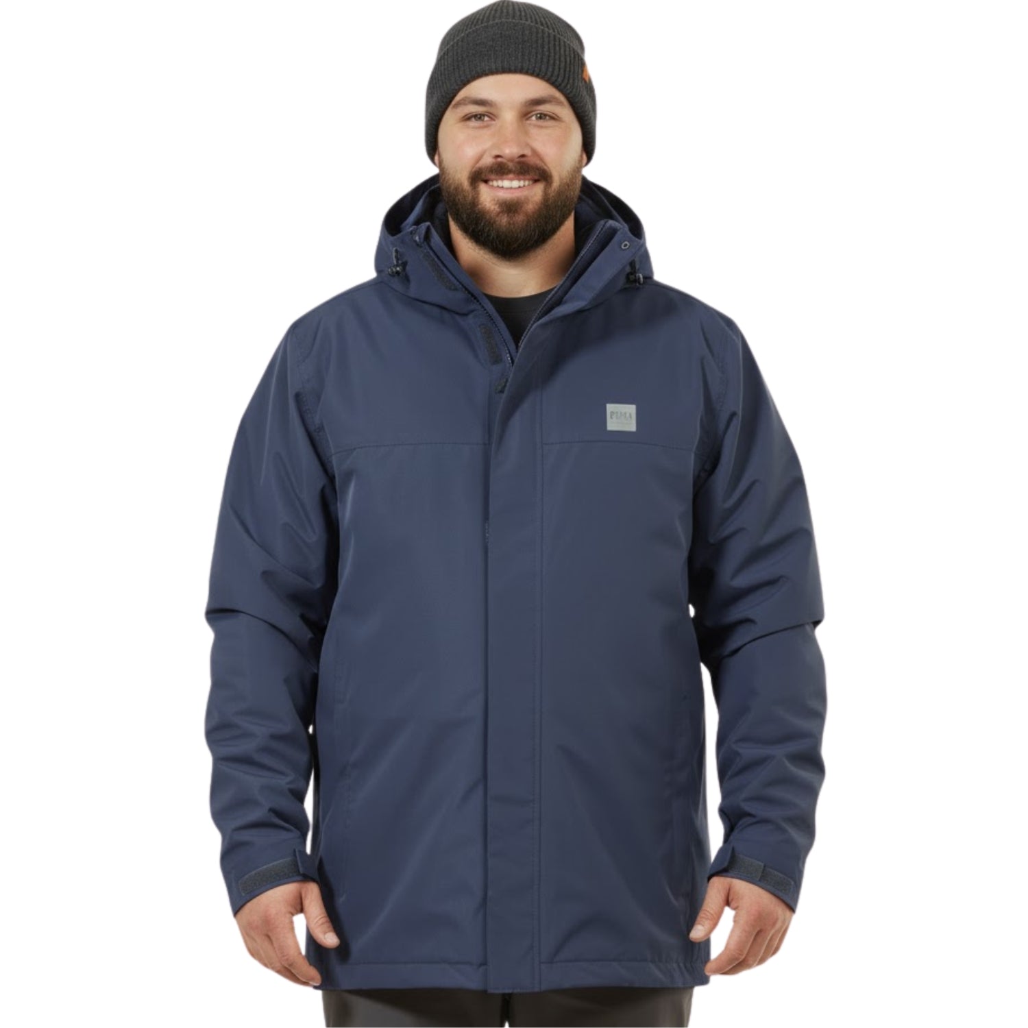 XTM NewK Mens Plus Size Rain Shell Jacket Navy Sizes 2XL - 3XL