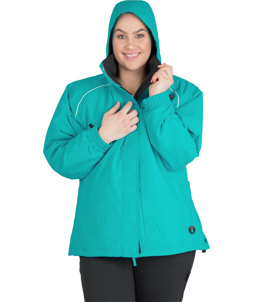CLEARANCE - Vermont Womens Plus Size Snow Jacket Red Size 20