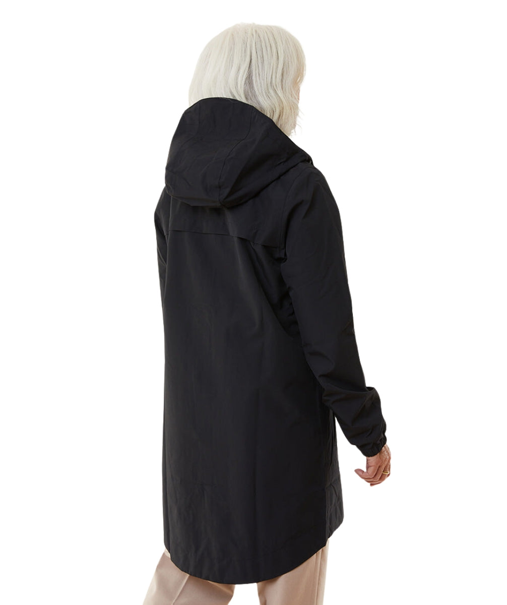 Women's waterproof rain jacket plus size 2025